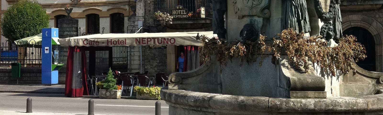 Café Hotel Neptuno en Villaviciosa